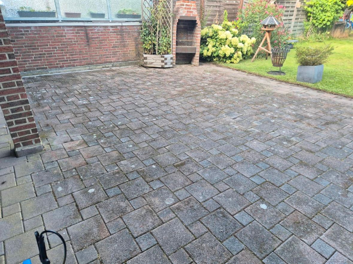 Nachher: Gartenpflege